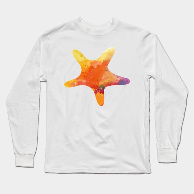 Multi-color star. Long Sleeve T-Shirt by Design images